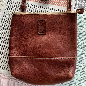 Portland leather festival bag